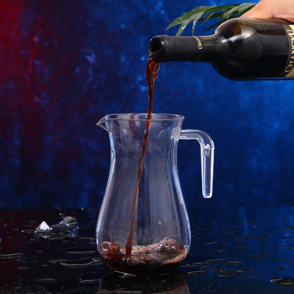 with Sacle Acrylic Wine Decanter Transparent Cold Pitcher Household Kettle  Bar