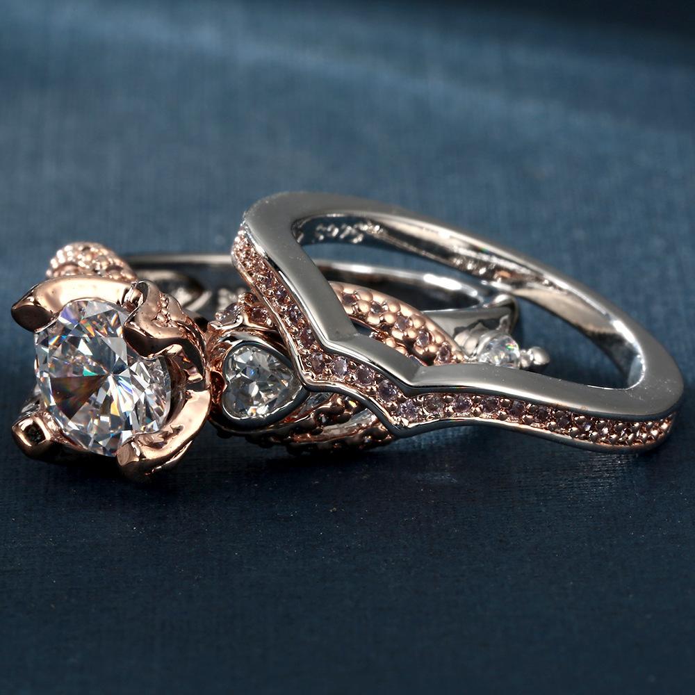 Elegant Zirconia Ring for Men and Women