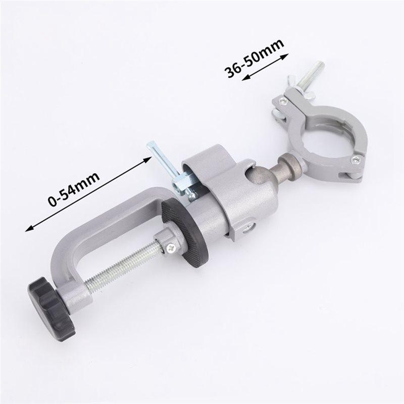 Elektrischer Schleiferhalterung Elektrische Bohrmaschine Fester Schraubstock Universelle Elektrische Bohrmaschinenhalterung Drehbarer Schraubstock Einstellbare Halterung