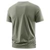 Solid color short-sleeved t-shirt men's half-sleeved top round neck loose t-shirt