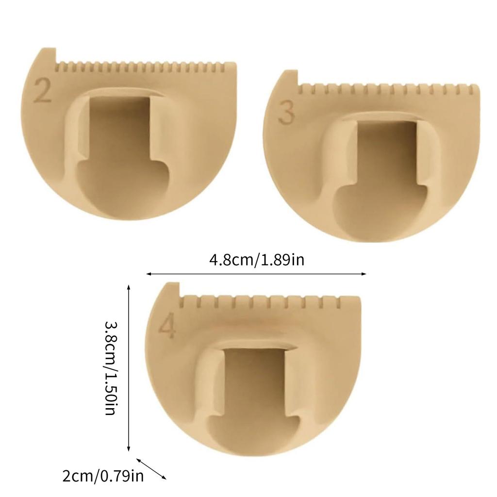 3Pcs Different Size Sewing Measure Set Sturdy Plastic Stitching Aid for Home Crafting