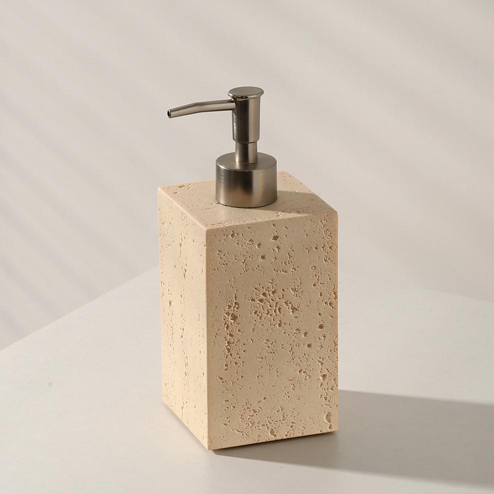 New Lotion Press Dispensing Bottle Bathroom Shampoo Empty Bottle Soap Dispenser Diffuser Case Toothpick Box Bathroom Accessories