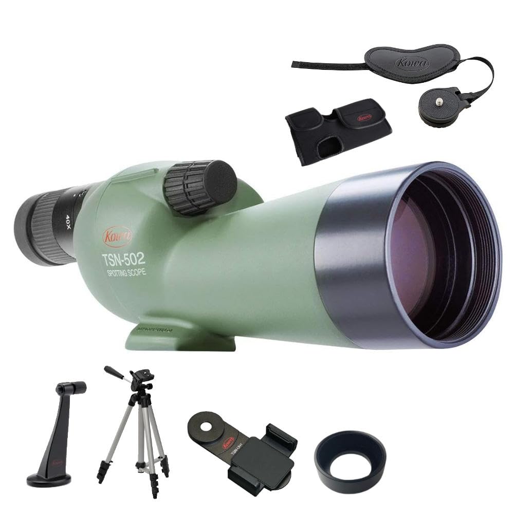 

Kowa Зрительная труба прямого видения с набором для съемки на смартфон, Тип, TSN-502, Опция, 7 предметов