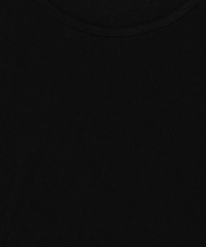 ROIDESROIS Silket Layered Short Sleeve T-Shirt (Black)