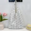 New Beach Tote Bag Fashion Women Summer Large Capacity Dots Shoulder Bag Tote Handbag Shopping Shoulder Bags