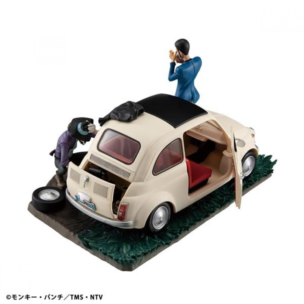 Lupin III LUPIN THE GALLERY Punk all'alba Figura finita dipinta in PVC da circa 90 mm