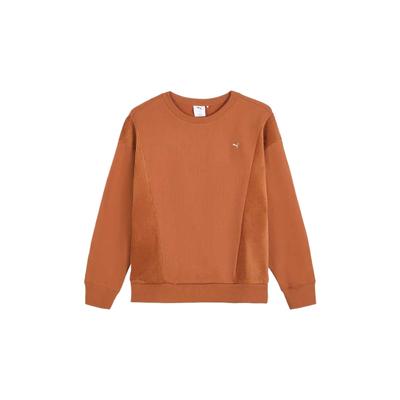 Puma Sweatshirts Unisex Coffee Crew Neck Moderate 633503-93