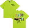 Rapper Eladio Carrion Album Cover 2025 Tour T Shirt Men Women Vintage 90s Hip Hop Street Tshirts Casual Loose Oversized Tshirt