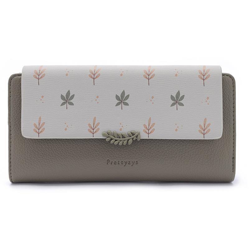 Fragrant Women's Long Wallet Large Capacity Multifunctional Hand-held Bag Wallet Card Bag