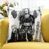 D-Orohedoro Anime Various Sizes Square Pillow Case For Car Home Bedchamber Decor