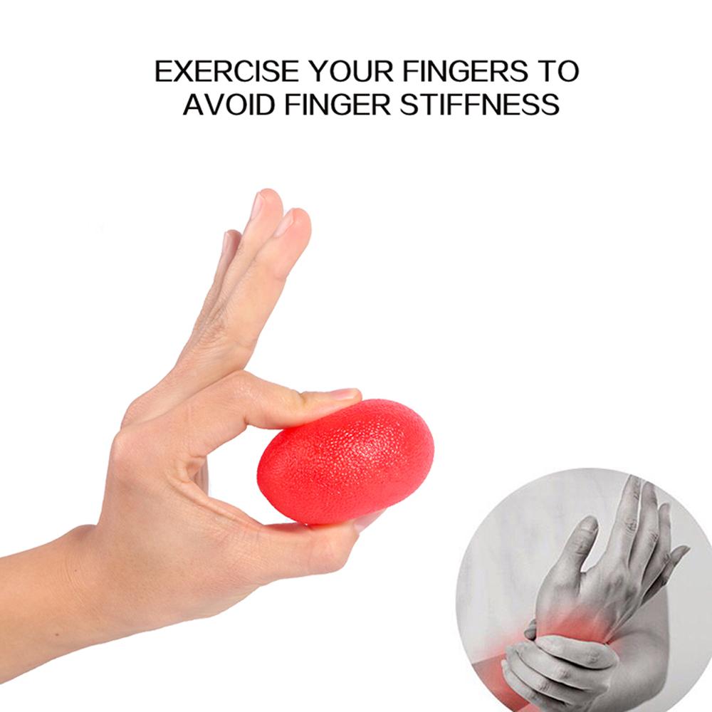 WorthWhile Silica Gel Hand Grip Ball Fitness Finger Exerciser Strengthm