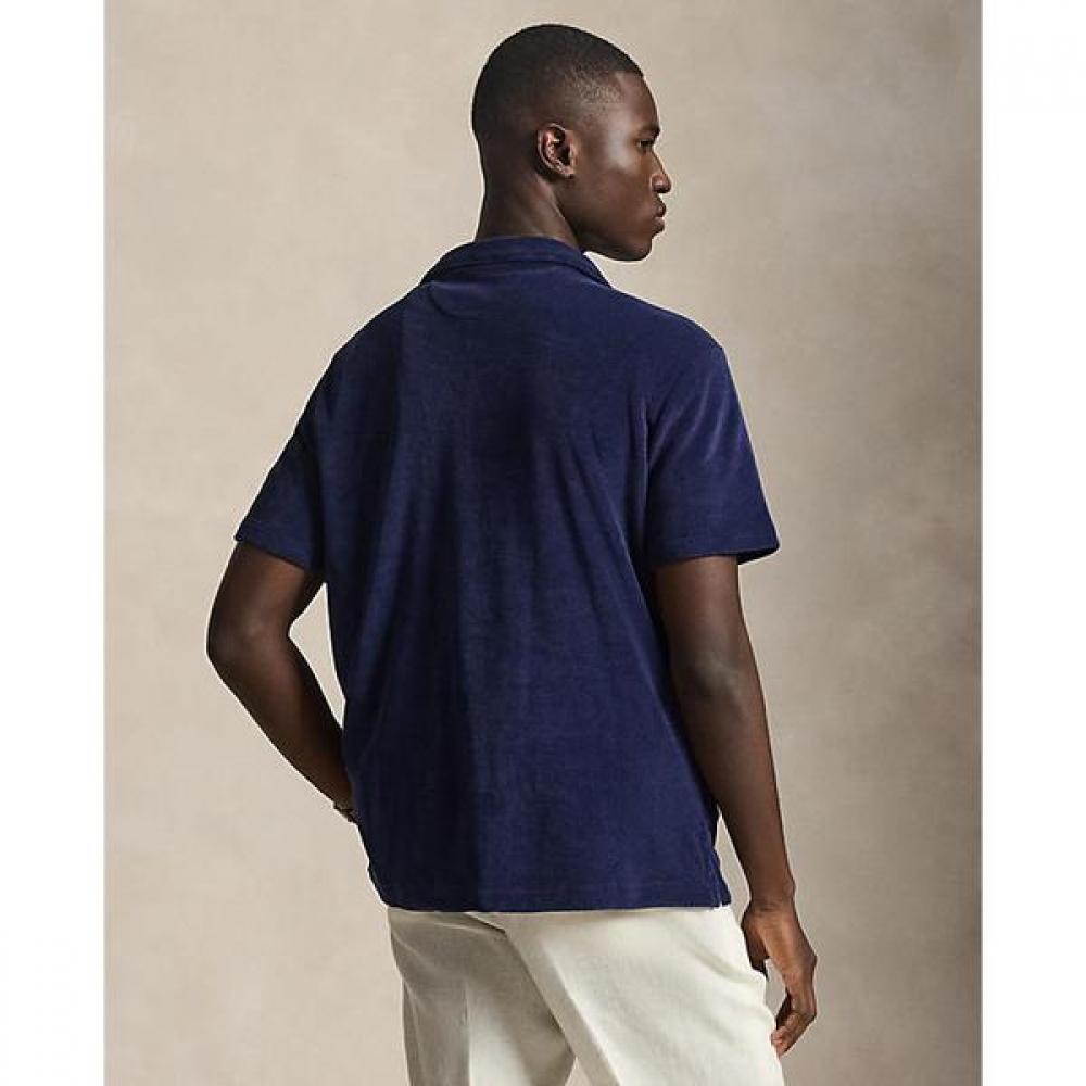 Polo Ralph Lauren Men S cuStom Slim Fit Terry Camp Shirt Mnpowov1n820988410