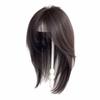 Synthetic Head Top Fake Hair Piece Hair Toppers Wigs with Bangs  Cover White Hair & Hairline