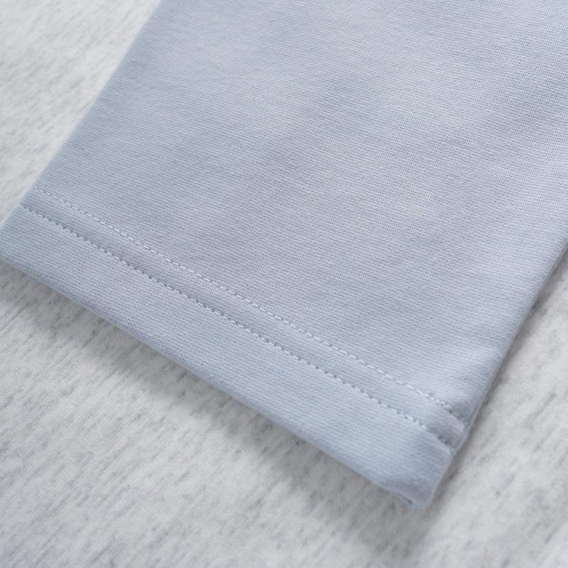 Gebürstetes Y5000 Raglan Color Block Oberteil