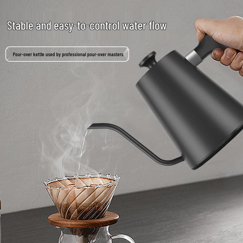 Intelligente Schwanenhals-Elektro-Teekanne für Pour-Over-Kaffee mit konstanter Temperaturregelung