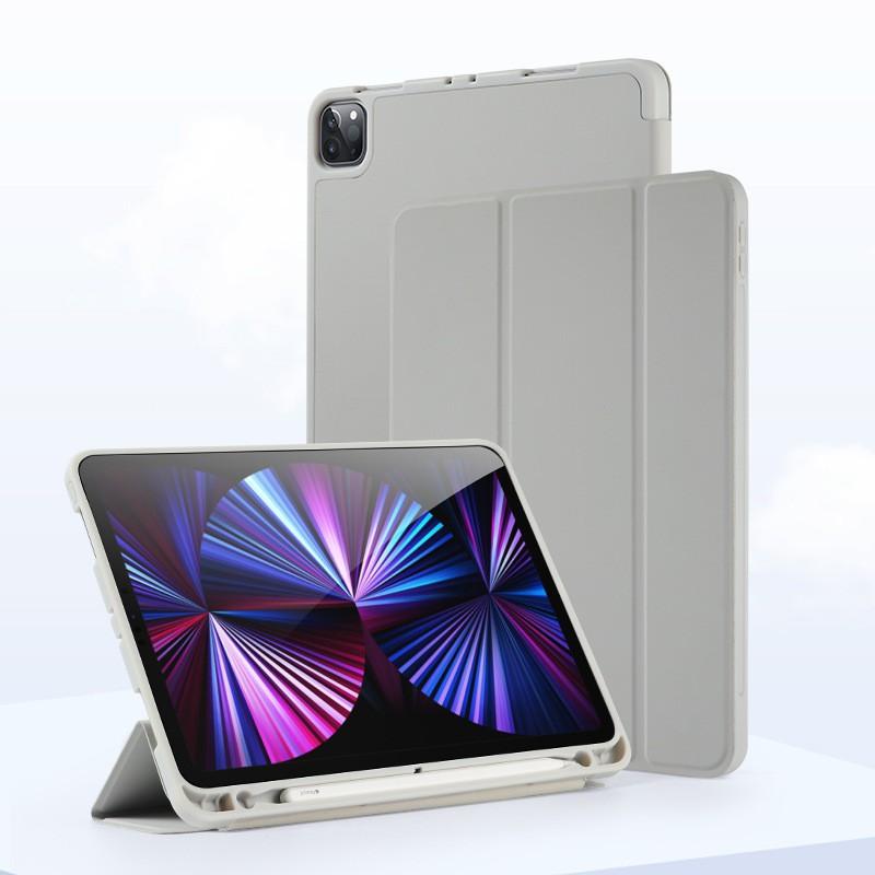 Schlanke Silikonhülle iPad 10.2 9.7 10.5 11 12.9 Air 4 5 Mini 6 Pro Mit Ständer Magnetische Sleep/Wake-Funktion
