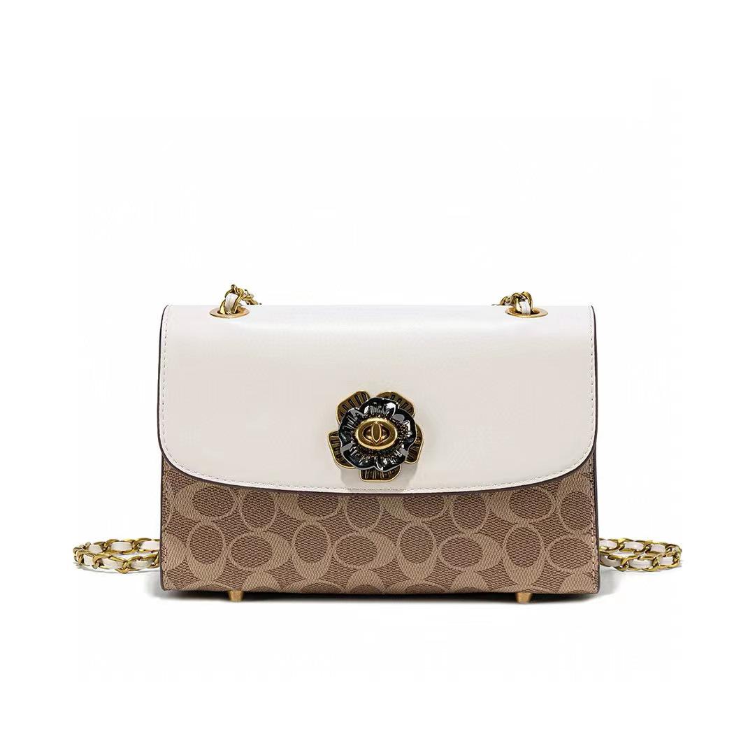 

Деталь-Сумка через плечо для женщин с цепочкой Дизайнерские сумки кроссбоди Изысканные Элегантные Модные