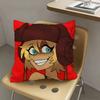 1pc Psychopomp GOLD Anime Pillow Case Fashion Square Pillowcase Bedroom Sofa Room Ins Decoration Leisure