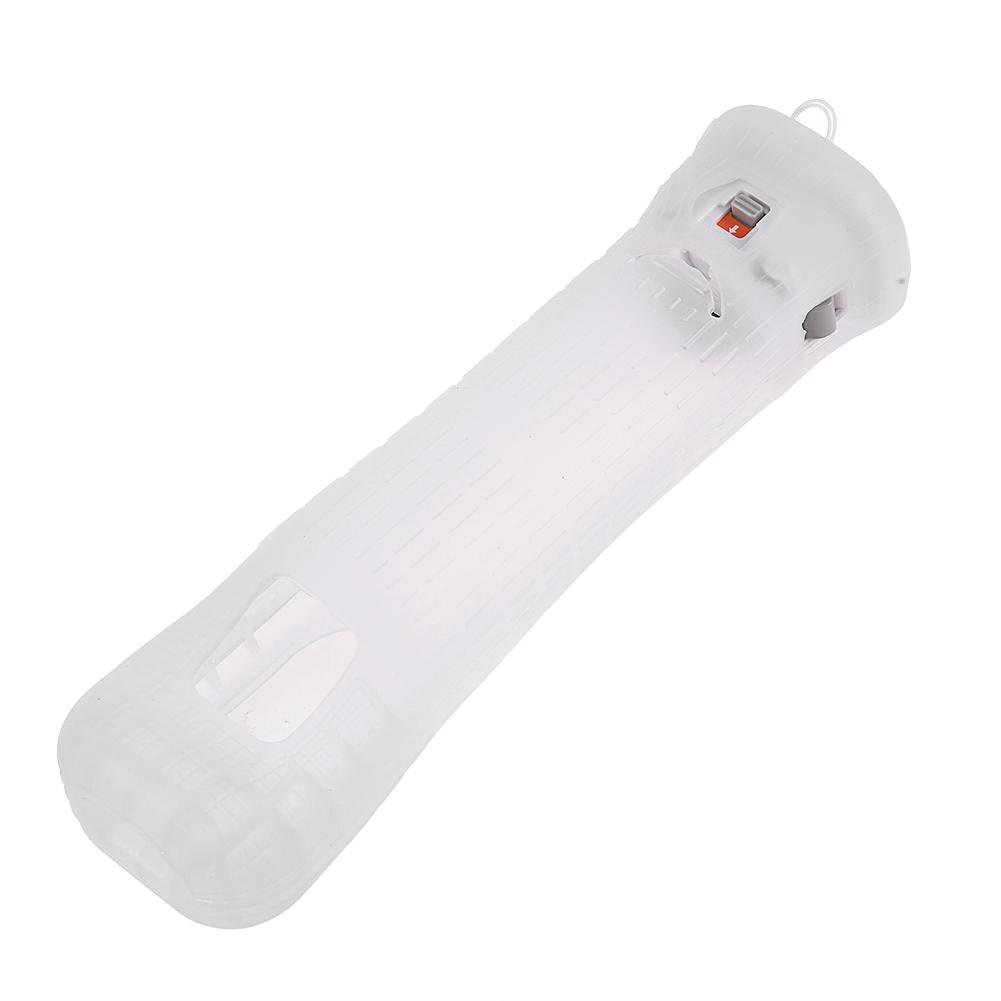 MotionPlus Sensor Adapter   Silikonhülle für Nintendo Wii Remote Controller Weiß