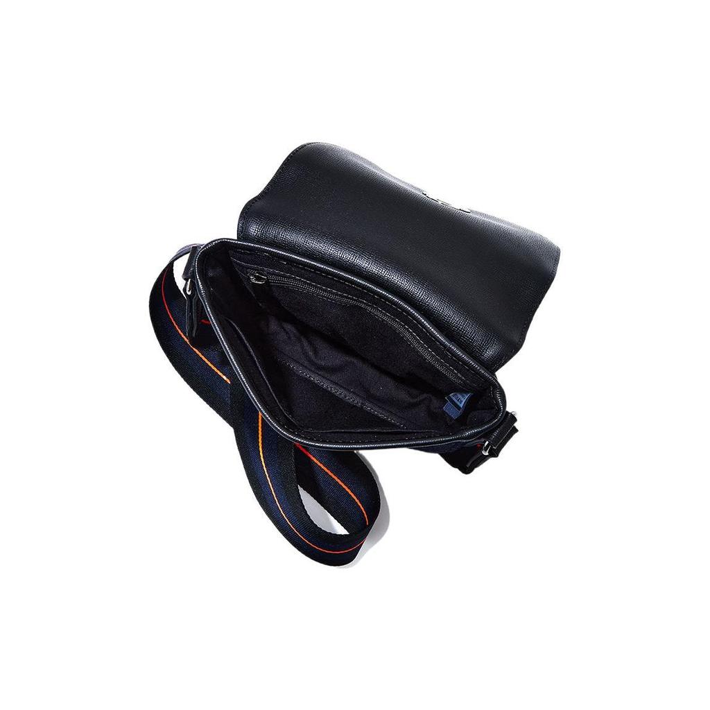 Longchamp Casual Minimalist Adjustable Shoulder Strap Wool Saddle Bag Crossbody Shoulder Bag Women Bags Black L1395HXM006