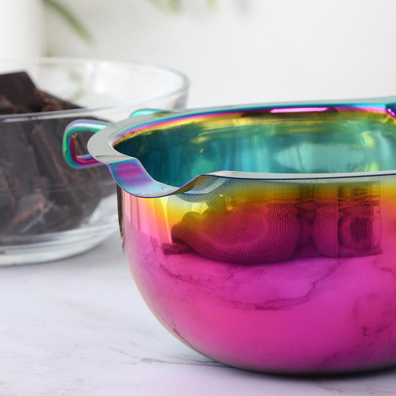 Stainless Steel Candle Wax Melting Boiler Pot With Heat Resistant Handle For Melting Chocolate Candy And Candle Making Supplies