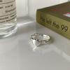 Adjustable Heart Classy Ring For Women In Unique Copper Design For Stylish Use Everyday