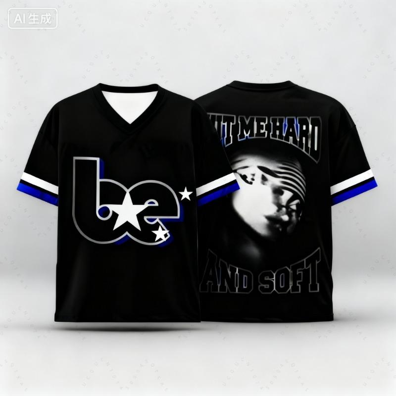 

Summer Billie Anniversary Jersey Adultst-Shirt Quick-Drying Football Training Clothes Sportswear Short-Sleeved Top S