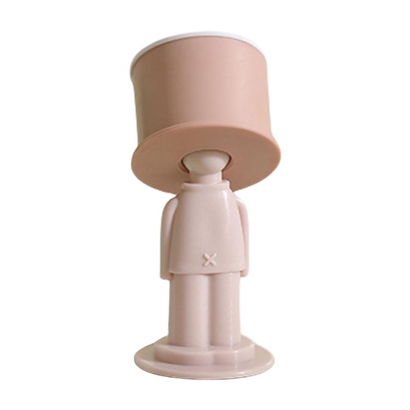 

Без сверления Силиконовые дверные стопоры Легкая установка Защищает стену Удобно для арендаторов Мягкие Прочные Дизайны 1 розовый