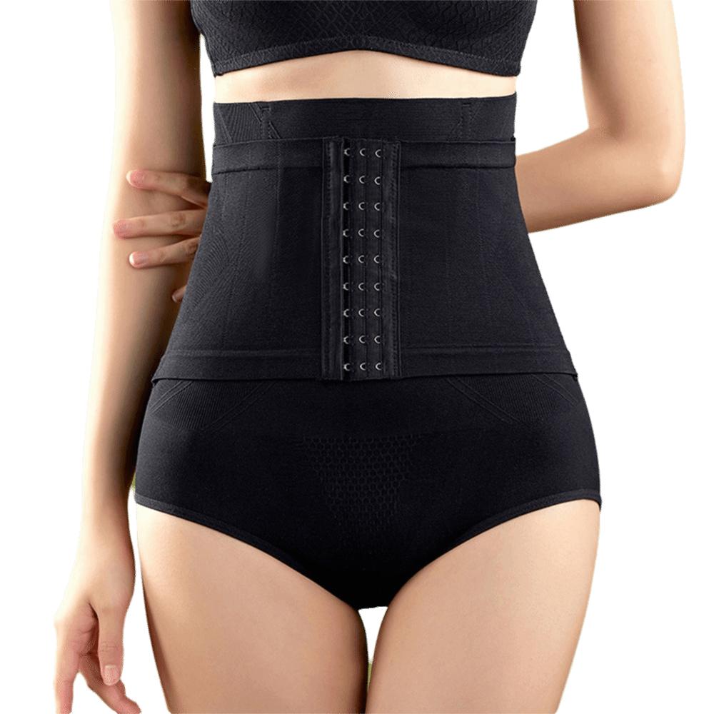 Breathable Belly Control Panties Seamless Hips Lifting Shorts Shaping Abdomen Shaping Panty Women M чёрный