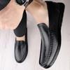 Fashion British Style Loafers Men Leather Soft Soled Business Formal Leather Shoes High-quality Casual Shoes Wedding Fashion Groom Shoes
