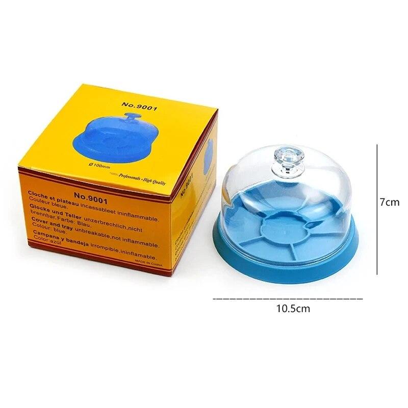 Xiaomi Housse anti-poussière pour montre à 6 emplacements avec plateau Outil de réparation de mouvement de montre Outils de bijouterie Protecteur de rechange Outil de réparation d'horloger