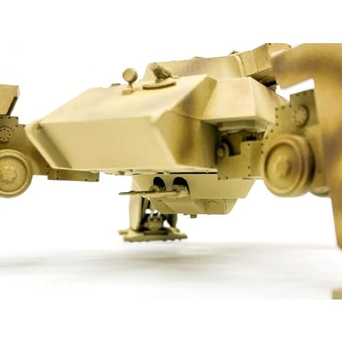 Rocket Models 1/72 German Biela-F?ssler-class Tusk Turret with 55mm Twin Cannons, Battle of the Suez Canal, December 1942, Plastic Model Kit 47064 (Ta