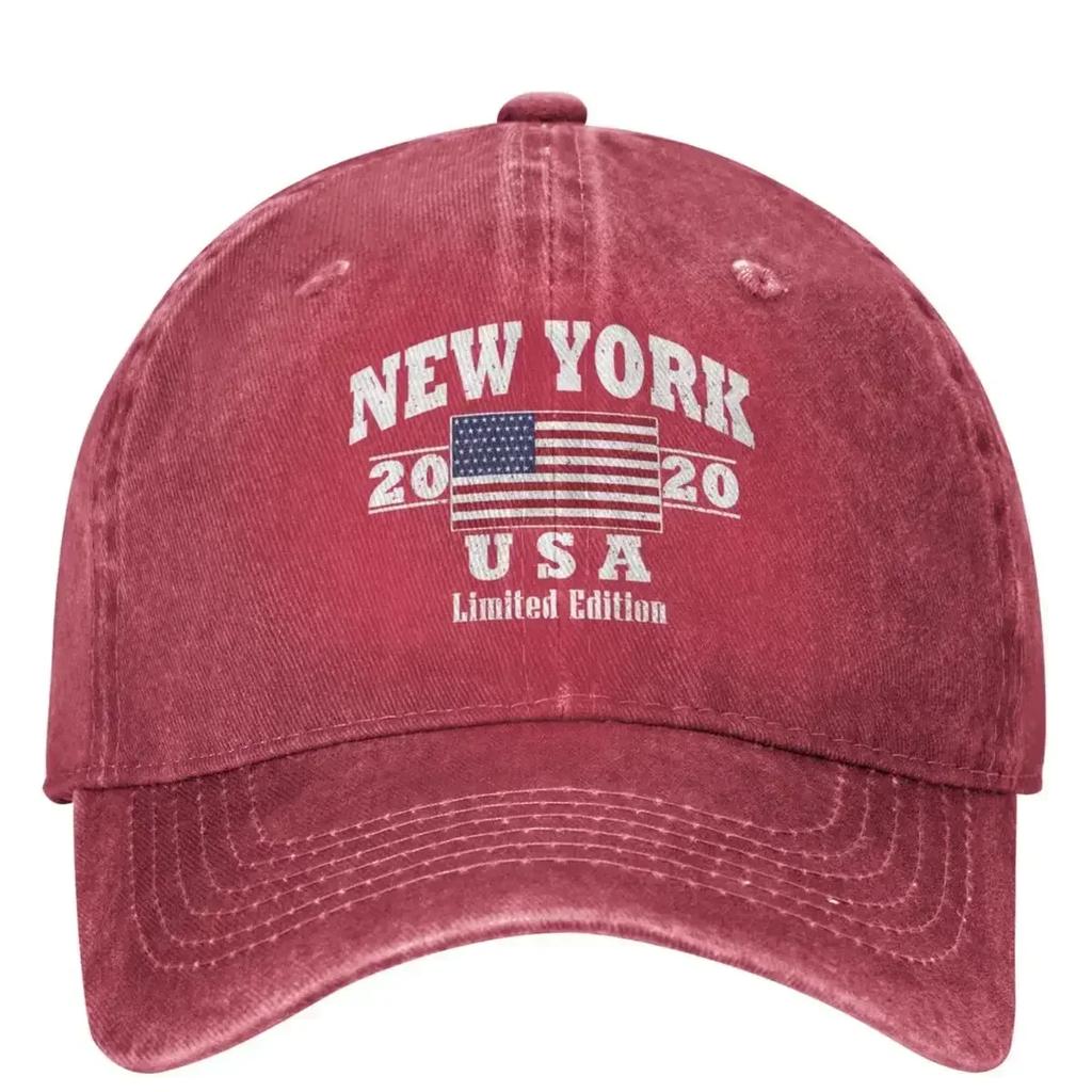 New 2020 York Baseball Cap Fashion Trendy Street Style Unisex Men Washed Trucker Hat High Quality Outdoor Sport Baseball Caps