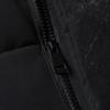 Dibenze Men's Plus Size Mid-Length Detachable Hood Padded Vest