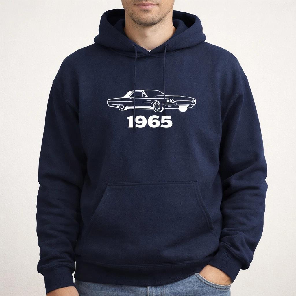 1965 Vintage Luxury Coupe Retro Classic Car Unisex Graphic Tee XL