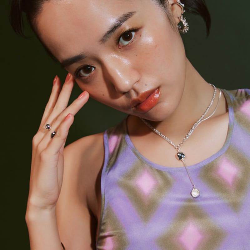 

Hustad HUSTAD 228 Line Bracelet_ 925 Silver & 14k Gold Bracelet GOLD