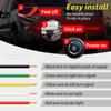 12V 24V LED Truck Tailgate Led Strip Light Bar  Reverse Brake Turn Signal Brake Tail Reverse Light Bar Truck Tailgate Strip Bar