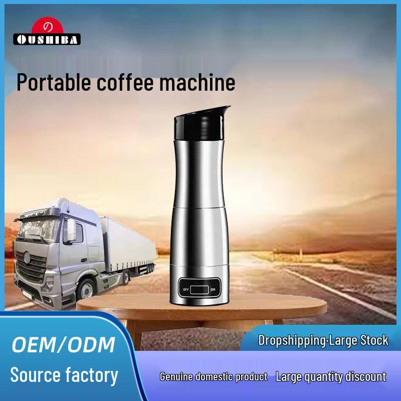 Ouzhibao Oală inteligentă de gătit orez cu dublă utilizare, Capacitate 2L, 24V/12V pentru Mașină și Acasă.