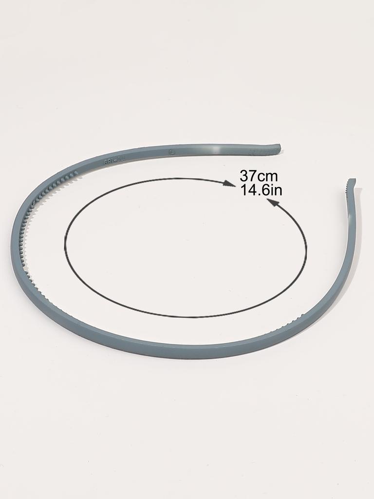 10 Stück Rutschfeste Gezahnte Gemischte Farben Haarband Gedrücktes Haar Gesicht Waschen Haarband Accessoires für Frauen Mädchen Dünnes Dickes Haar