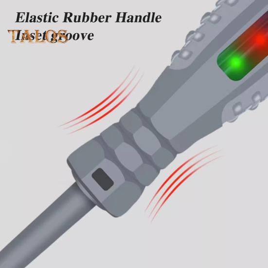 Testerstift, magnetischer Schraubendreher mit hohem Drehmoment, Stromdetektor mit ergonomischem Griff, multifunktionaler Spannungstester-Schraubendrehersatz