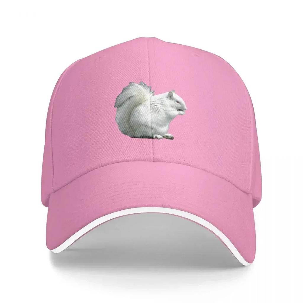 Albino Grey Squirrel Baseball Cap summer hat Sunhat Designer Hat Unisexs Tennis Womens