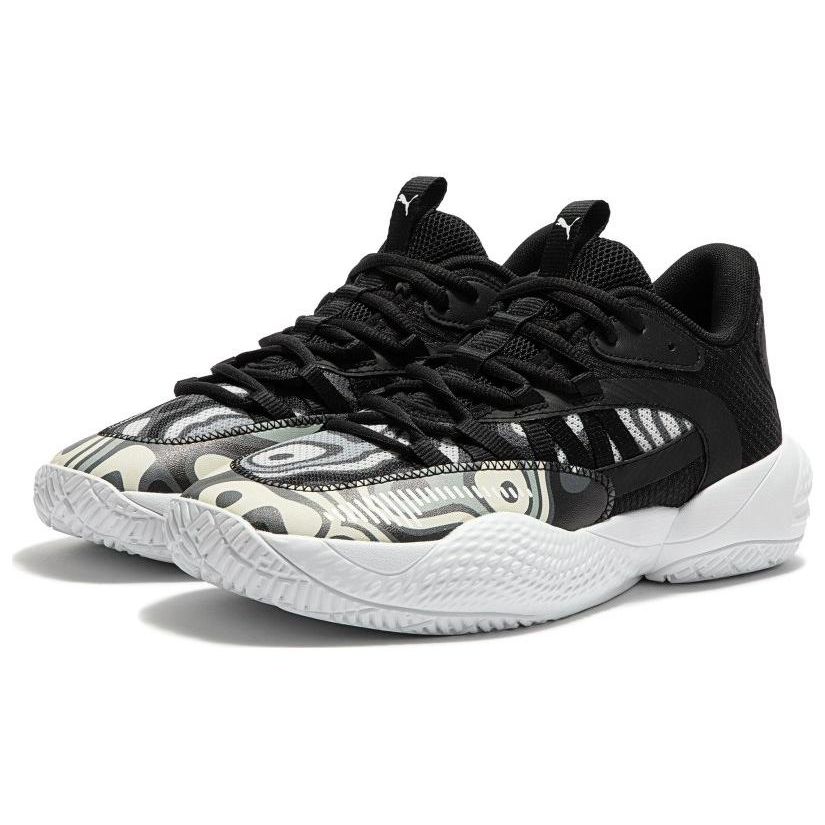 Puma Court Rider 2.0 Lava Men Sneakers Black Quarry 377394-01