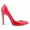 LOSLANDIFEN Two-Piece Women Pumps Pointed Toe Patent Leather Fashion High Heel Shallow  Woman Office Wedding Shoes