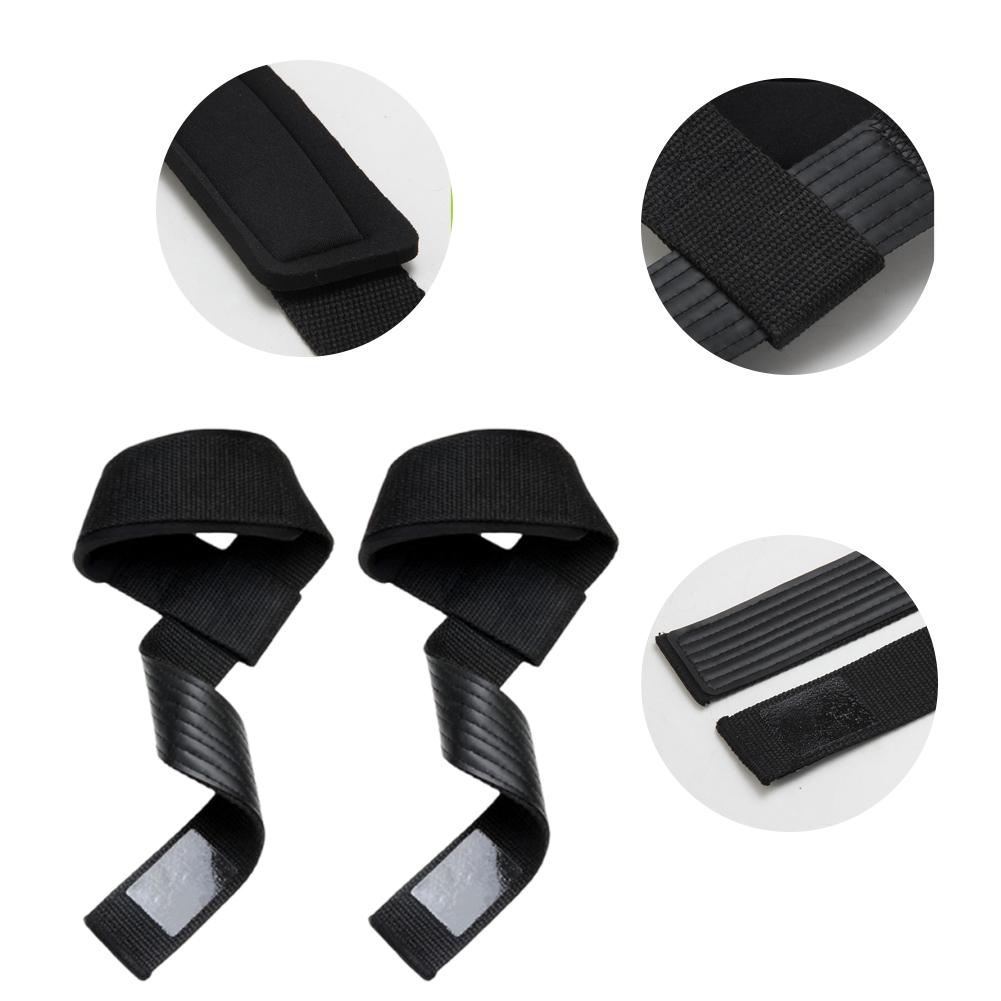Weight Lifting Wrist Straps Non-Slip Gym Wrist Wrap Power Lift Fitness Grips Wrap for Weightlifting Deadlift Strength Training