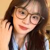 Olive green cold brown glasses myopic women can be equipped with astigmatism degree ultra-light plain large frame anti-blue light eye frame