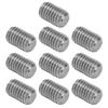 10Pcs 304 Stainless Steel M5 Surfboard Fin Key Grub Screws Fin Replacement Grub Screws