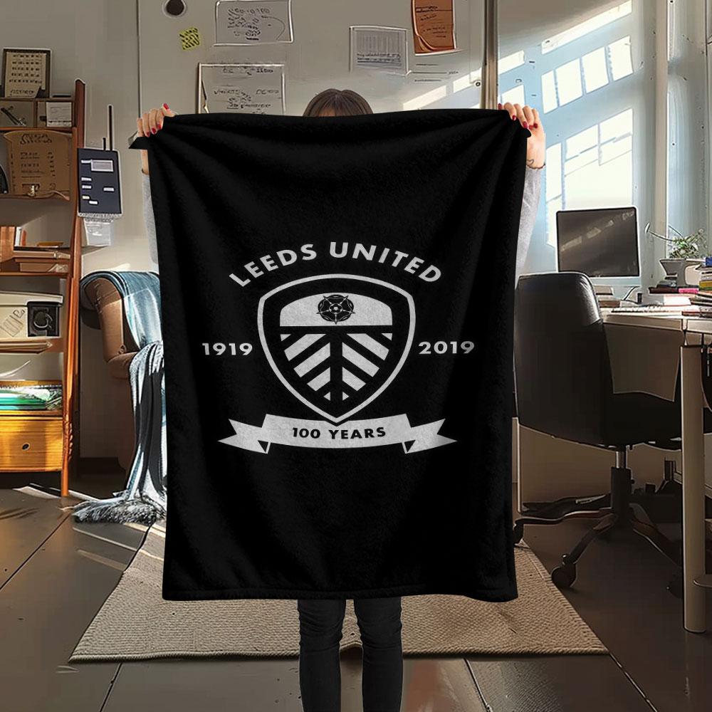 Leeds United A.F.C Blanket, High Quality Comfortable for All Seasons, Home Decor, Warmth and Comfort