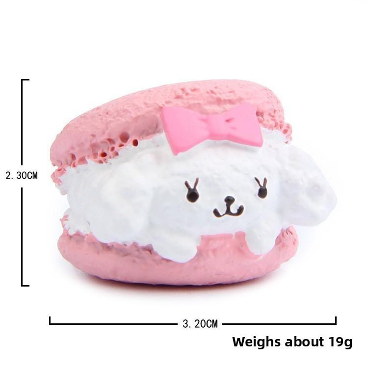Burger Pompompurin Cartoon Bread And Cup Resin Ornaments For Party And Gifts