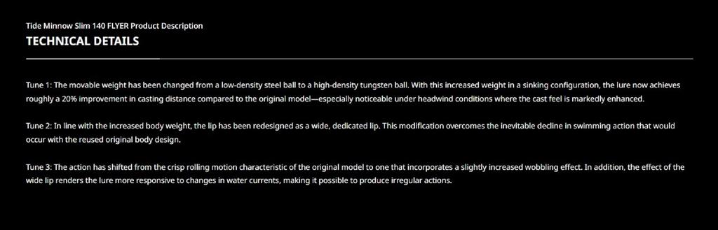 Duo Tide Minnow Flyer Slim 140 Sinking Lure AST0804 (3426)