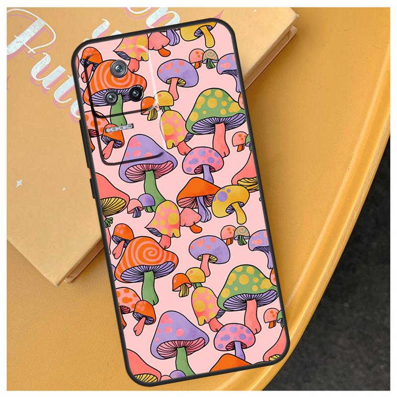 

retro Groovy hippie boho rainbow Funda For Xiaomi 17 Pro Max 15 14 Ultra 13T 14T 15T POCO X7 Pro X5 X6 F6 F5 F7 F8 Ultra Case POCO F6 Pro
